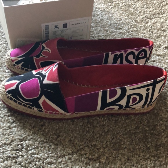 Authentic Burberry espadrilles , size 37 - Picture 3 of 5